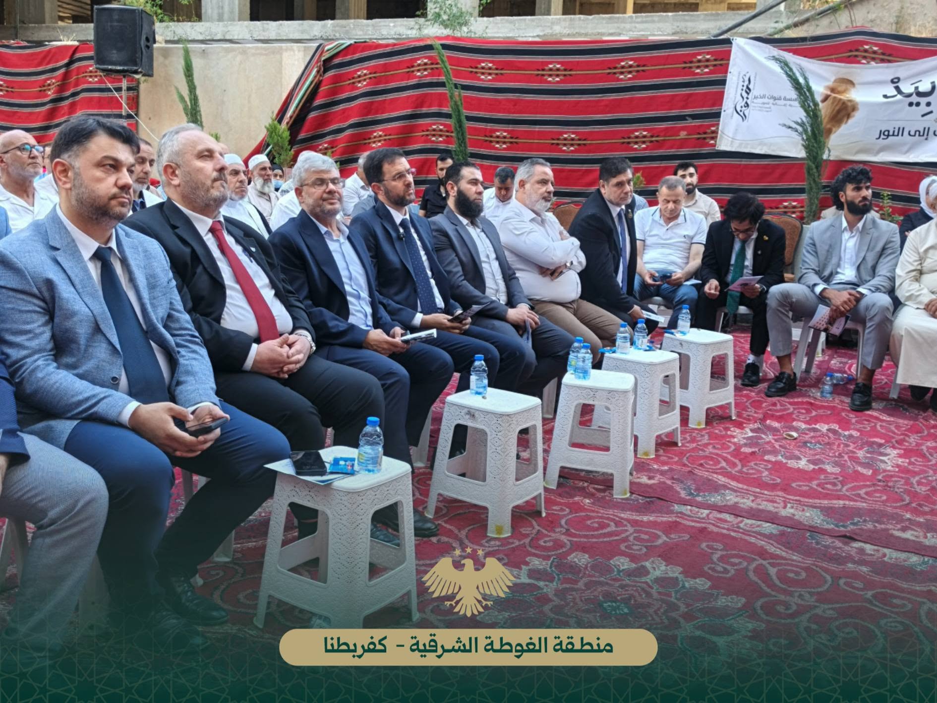 قنوات الخير تشارك في فعالية «من الكهف إلى النور» بمشفى كفربطنا