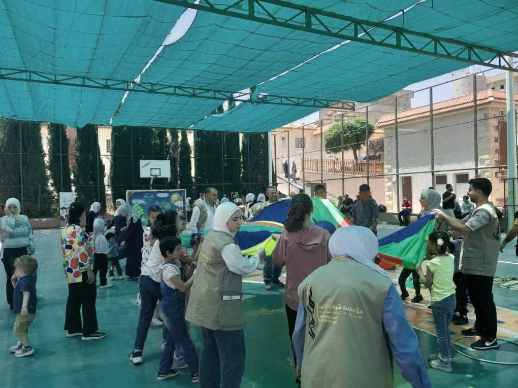 فعالية ترفيهية للأطفال تجمع قنوات الخير وآفاق الحياة وبيوت لحن الحياة