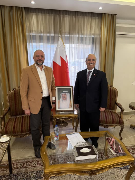 Visit to Bahrain’s embassy to discuss charitable cooperation