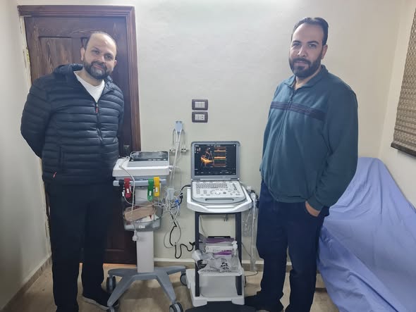 Clinic centre receives ECG and ultrasound equipment